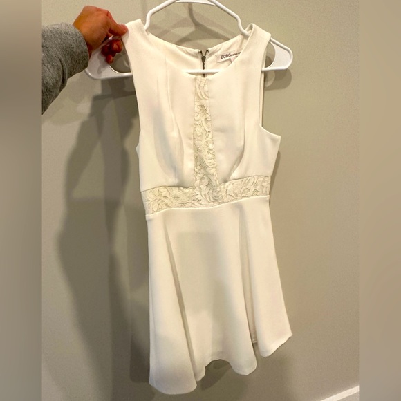 BCBG Dresses & Skirts - White wedding rehearsal dress worn once